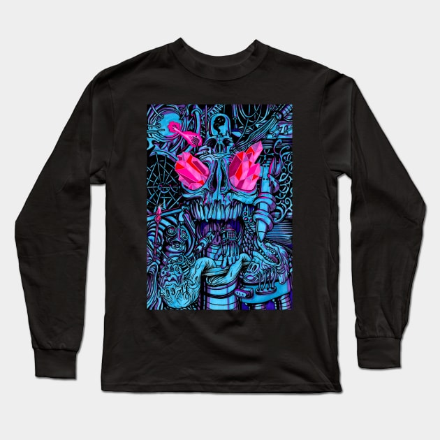 CRYSTAL EYES Long Sleeve T-Shirt by Brownlazer